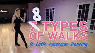 7 Types of Walks in Latin American Dancing | International Rumba Practice