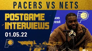 Indiana Pacers Postgame Media Availability (vs Brooklyn Nets) | January 05, 2022