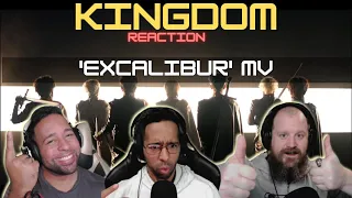 K-Pop Noobs React - KINGDOM 'Excalibur' MV | StayingOffTopic #kingdomexcalibur