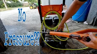 Generac Pressure Washer No Pressure Pulsing Doesn't Keep Pressure Leaks Water Pulsating Pump