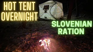 New Hot Tent Combo with Gear and Slovenian 24hr Ration!