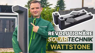 Revolutionäre Solartechnik: Einfache Solarpanel-Installation mit Wattstone!