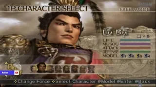 Dynasty Warriors 5 All Characters [PS2]