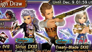 Going all in for Setzer and Balthier LD's!!!! DFFOO Black Friday Special