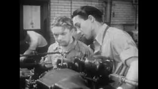 1940s Vocational Guidance Film: The Machinist and Tool Maker - 1942 - CharlieDeanArchives