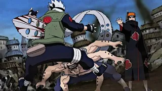 Kakashi vs Pain | Kakashi'nin Ölümü | Türkçe Altyazılı