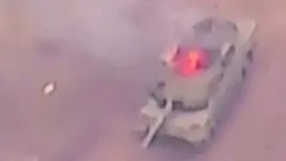 Уничтожение немецкого танка Leopard, видео от МО РФ.