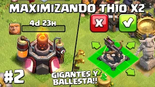 Mejoro Primera Tropa en Laboratorio y Colocamos Nueva Ballesta #2 - MAXIMIZANDO TH10 REMASTERIZADO