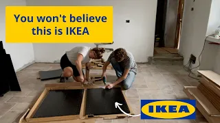 BIG PROGRESS - we FINALLY Build the KITCHEN at Our Italian Farmhouse! IKEA Kitchen Hack (#24)