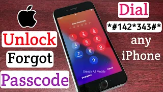 FREE.!! Unlock iPhone Forgot Passcode✔️Unlock iPhone Passcode 1000% Working any iPhone