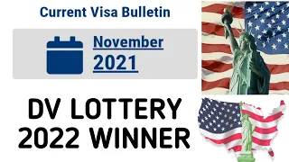 CURRENT VISA BULLETIN FOR NOVEMBER (DV 2022 WINNERS)