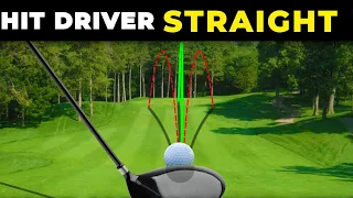 HOW TO HIT DRIVER STRAIGHT -  The driver swing is much easier when you know this