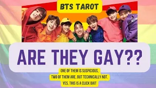 [BTS TAROT] ARE  THEY GAY??