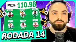 CARTOLA FC #14 RODADA | MITAMOS DE NOVO 111PTS!