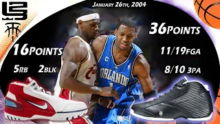 Tracy McGrady VS LeBron James Face-off January 26th 2004