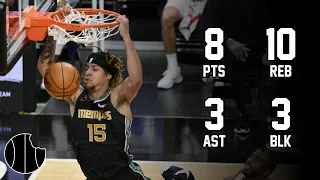 Brandon Clarke Highlights | Grizzlies vs. Jazz | 15th Feb 2023