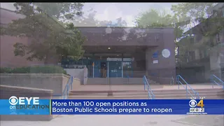 More Than 100 Open Positions As Boston Public Schools Prepare To Reopen