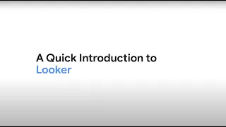 Looker Demo Video