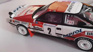 Otto 1/18 Toyota celica st165 1991 rallye Montecarlo