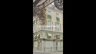 Inside Maison Ladurée, Paris! Buying Macarons | ​⁠#paris #paristour #parisvibes #laduree