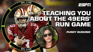 Why Brock Purdy’s scrambling is so impactful | NFL Live