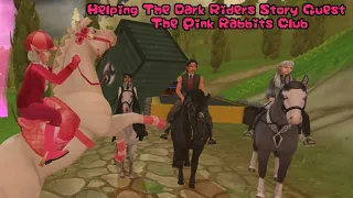 Working With The Dark Riders!! | Full Quest, No Commentary, High Definition | The Pink Rabbits Club