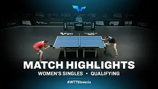 Lucie Gauthier vs Andreea Dragoman | WTT Contender Laško 2021 | WS | Qual