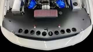 Making a custom aluminum radiator cover - 2006 Mustang GT
