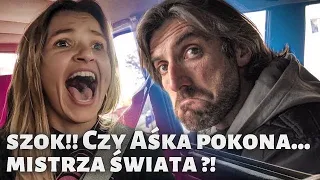 Szok!! Czy Aśka pokona Mistrza Świata?! Wyzwanie z Top Gear! - Dowbory Be Happy