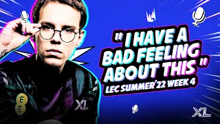 WE'VE GOT A BAD FEELING ABOUT THIS | EXCEL LEC Summer Split Week 4 Voice Comms