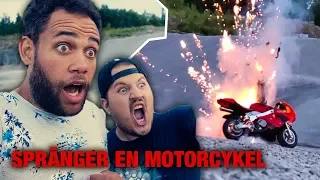 MOTORCYKELN EXPLODERAR | Vlogg
