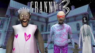 Granny 3|Barbie💗 Granny without weapon full gameplay🤣