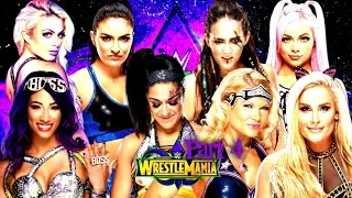 WWE 2K19 WRESTLEMANIA PPV WOMEN'S TAG TEAM CHAMPIONSHIP GAUNTLET MATCH PART 2