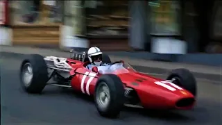 MGM 1966 Grand Prix Circuit de Monaco racing sequence