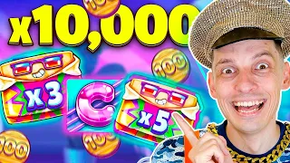 WE HIT x10,000 MAX WIN on a NEW RETRO SWEETS SLOT!