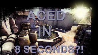 CS:GO - ACED IN 8 SECONDS ON DE_INFERNO?!