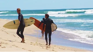 Surfing Hurricane Hermine!!