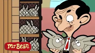 Building Rabbit Hutches THE BEAN WAY | Mr Bean Full Episodes | Mr Bean Cartoons