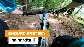 Enduro preteky na hardtaili