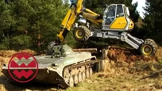 Panzer vs. Schreitbagger - Welt der Wunder