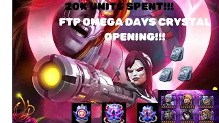 OMEGA DAYS CRYSTAL OPENING