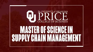 OU Online: M.S. in Supply Chain Management