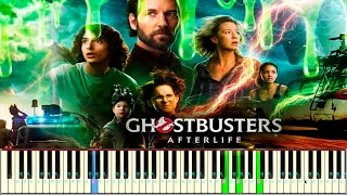 Ghostbusters - Theme Song. Piano Tutorial
