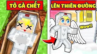 NẾU NHƯ TÔ GÀ CHẾT VÀ LÊN THIÊN ĐƯỜNG TRONG MINECRAFT KHIẾN LÀNG SINH TỐ BẤT NGỜ*NẾU TÔ GÀ QUA ĐỜI