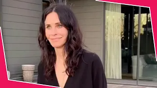 Courteney Cox says late ‘Friends’ co-star Matthew Perry still ‘visits’ her