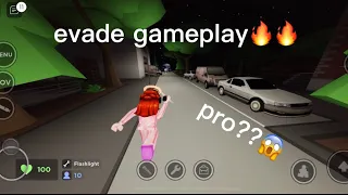 playing evade | Mobile Roblox Evade Gameplay