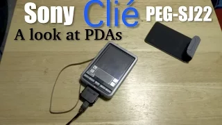 Sony Clié PEG-SJ22 [PDA Overview]