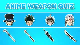 Guess The Anime Weapon | Anime Weapon Quiz | Anime Quiz