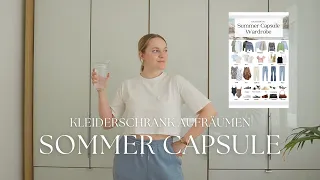 Kleiderschrank aufräumen - Sommer Capsule Wardrobe