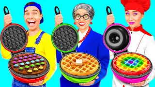 나 vs 할머니 요리 챌린지 | 재미있는 상황 Fun Challenge
